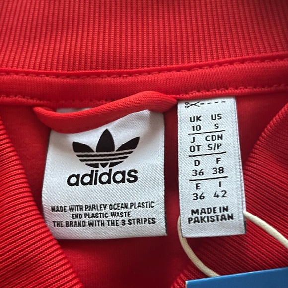 Adidas Red Track Jacket - Picture 4 of 4